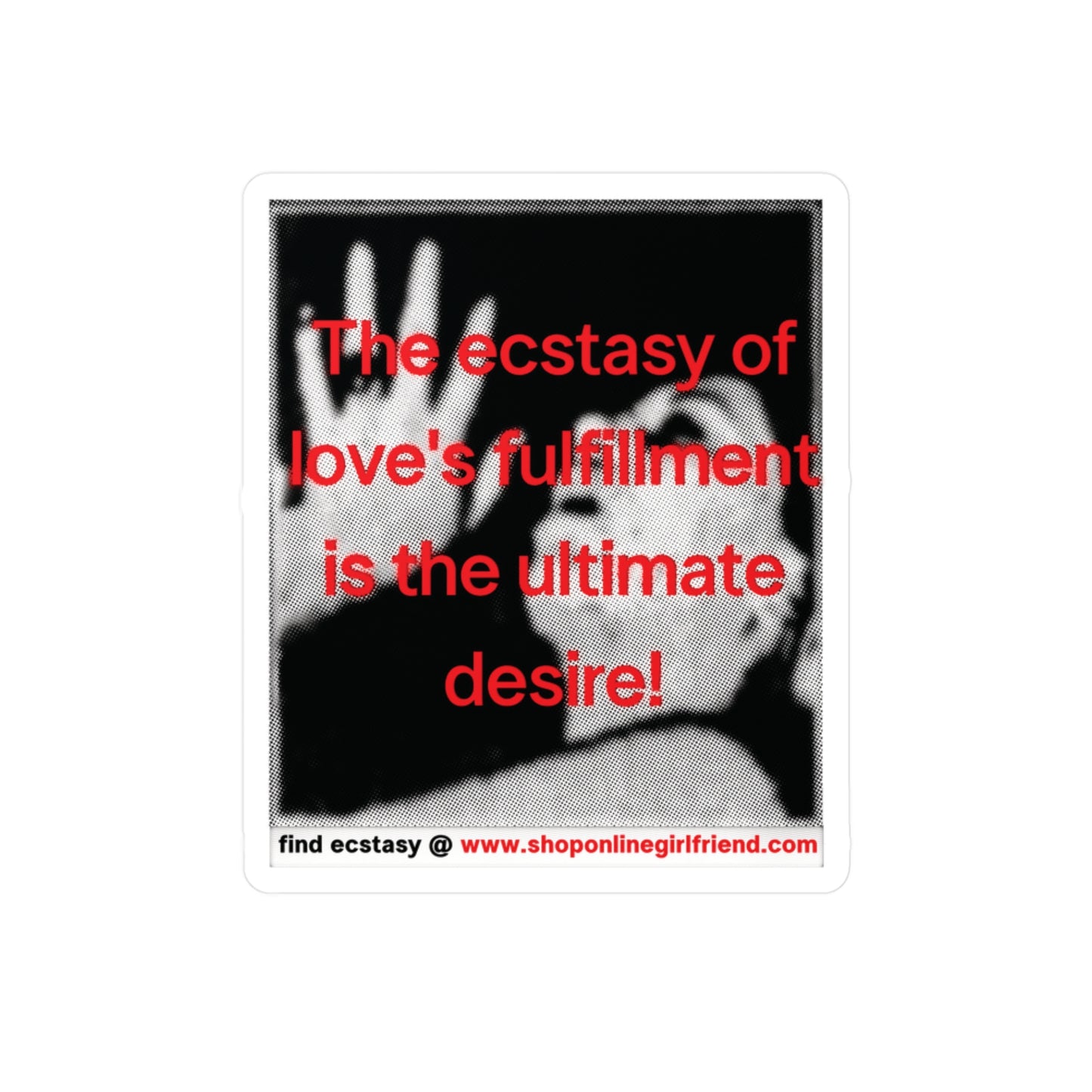 Ecstasy Sticker