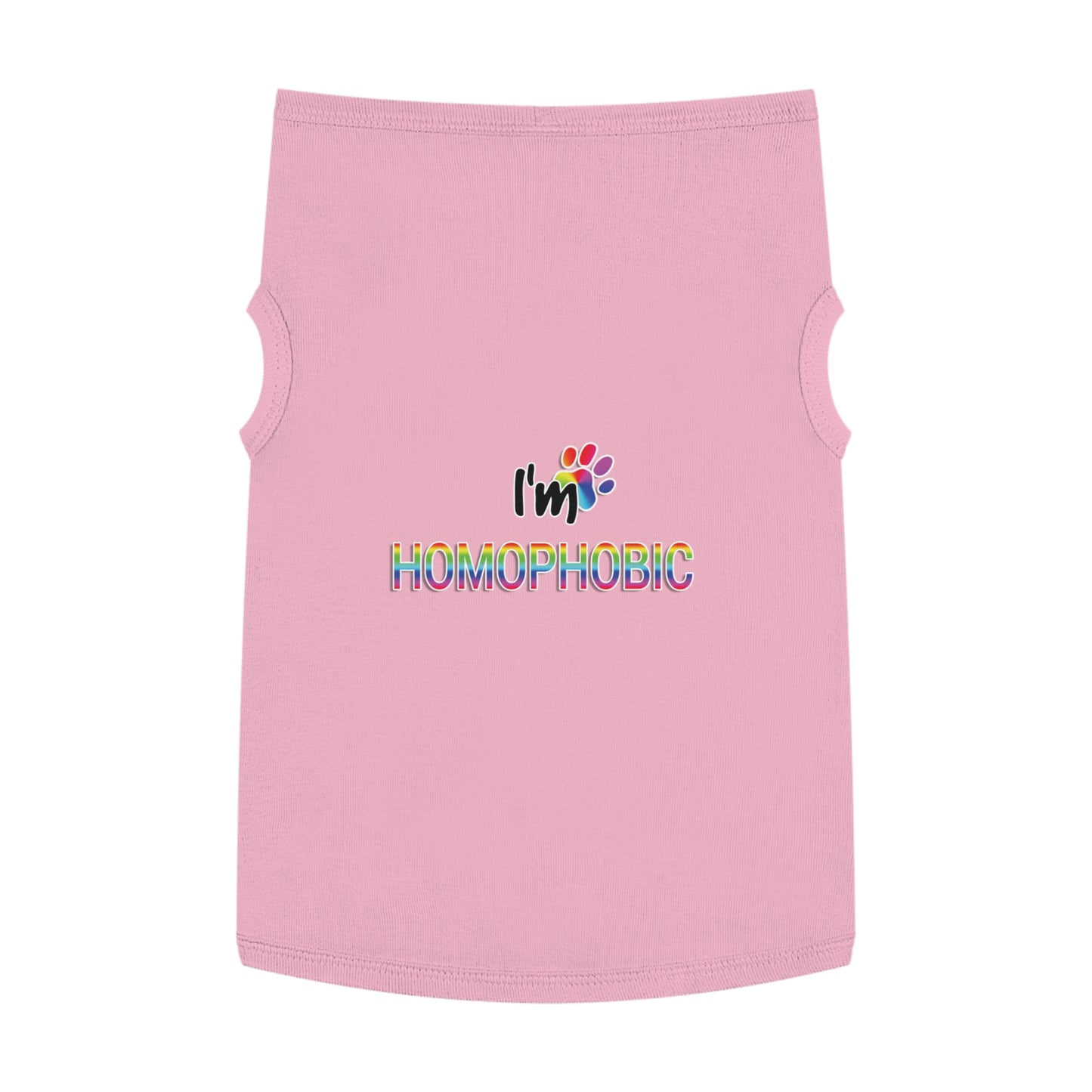 Homophobic Dog shirt for pets