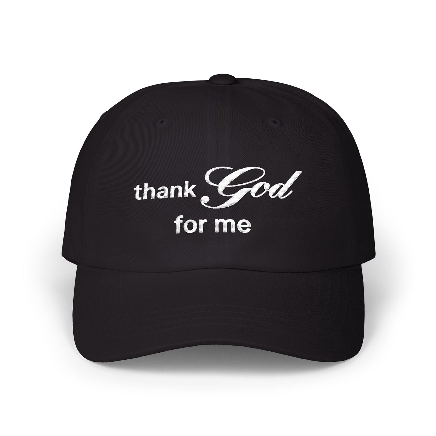 Thank God for Me baseball hat