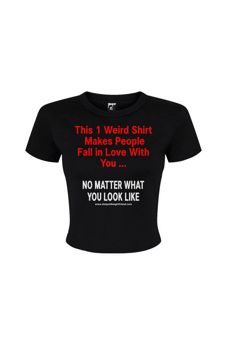 this one weird baby tee makes people fall in love with you