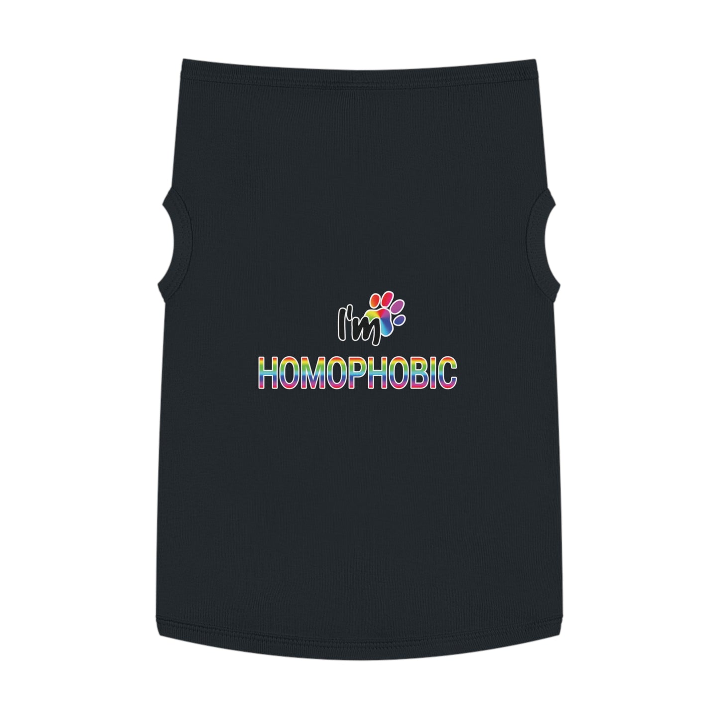 Homophobic Dog shirt for pets