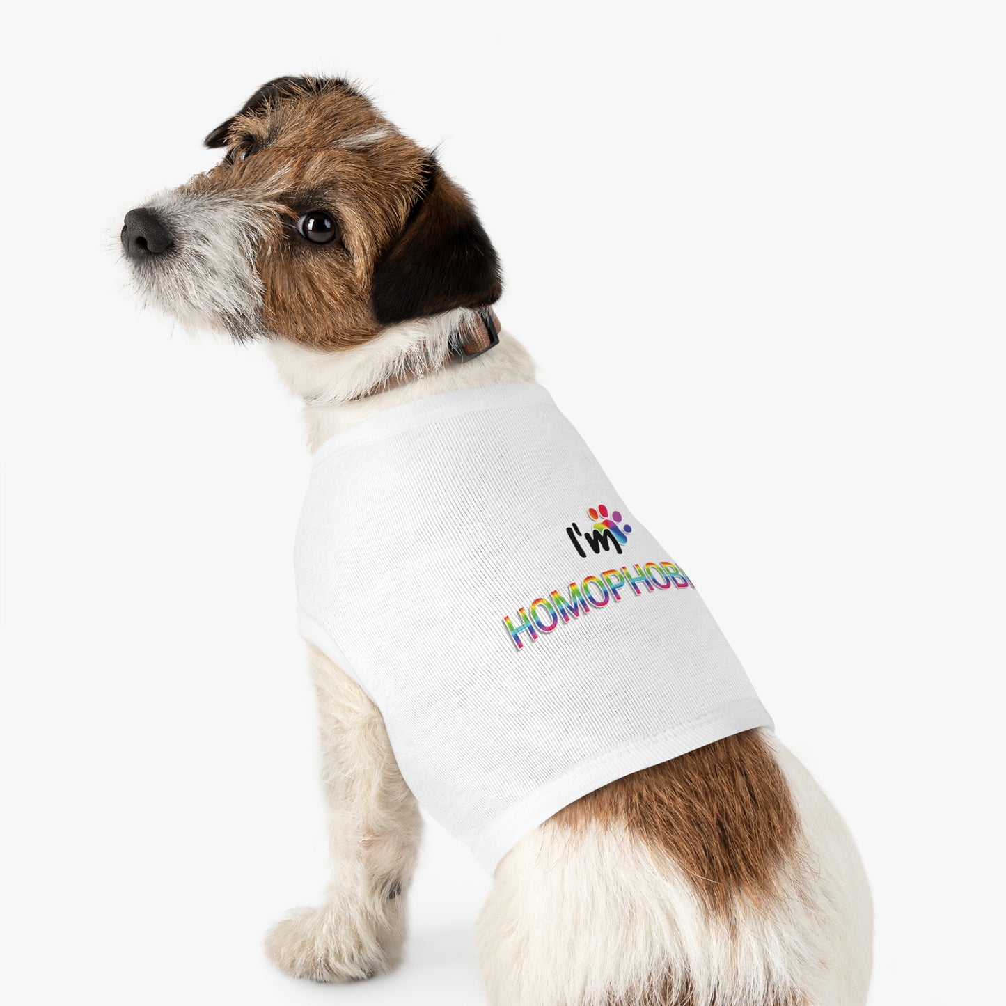 Homophobic Dog shirt for pets