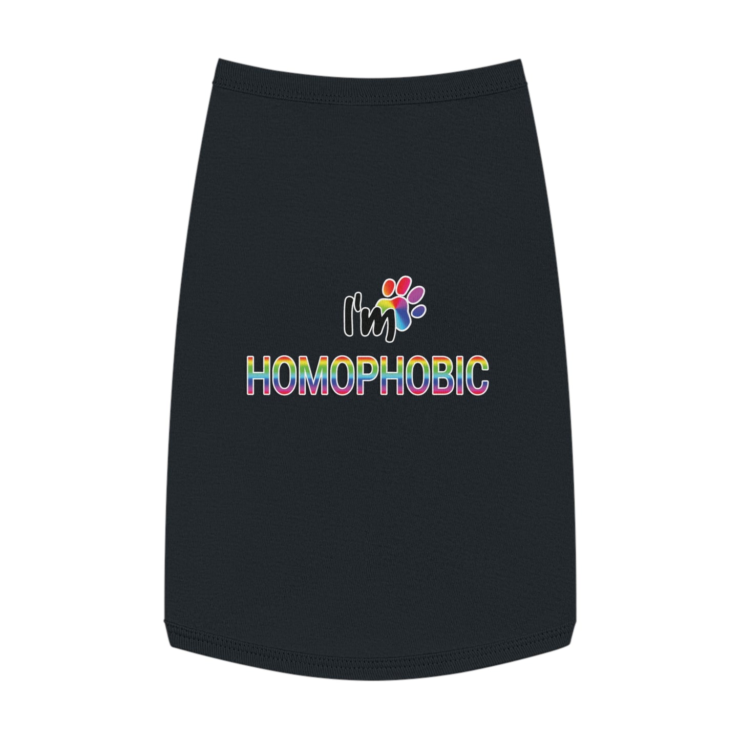 Homophobic Dog shirt for pets