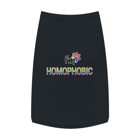 Homophobic Dog shirt for pets