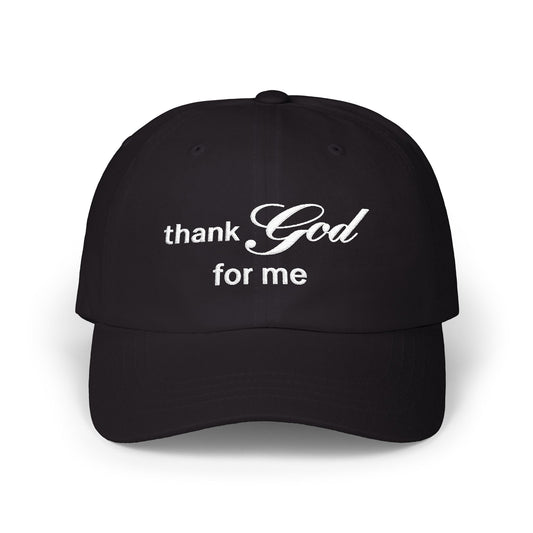 Thank God for Me baseball hat