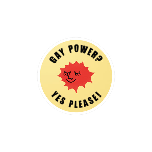 Gay Power? Yes Please! Sticker