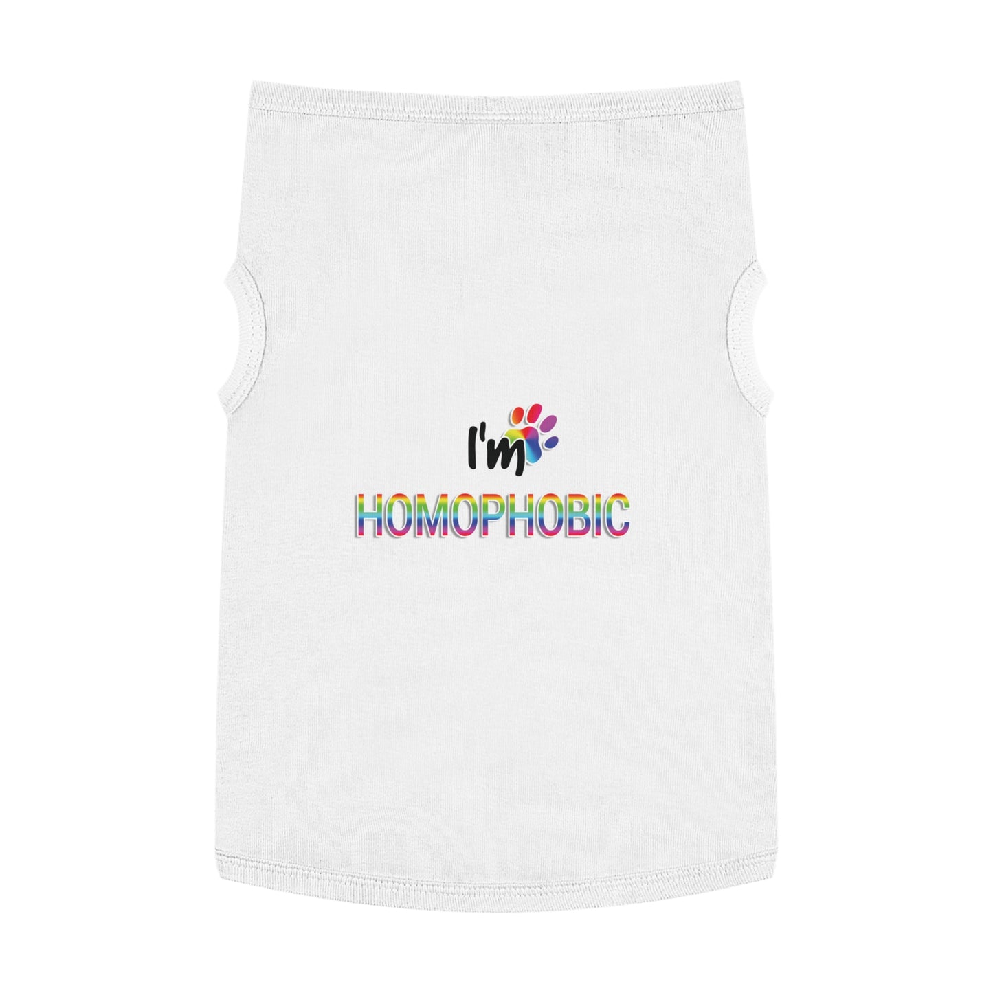 Homophobic Dog shirt for pets